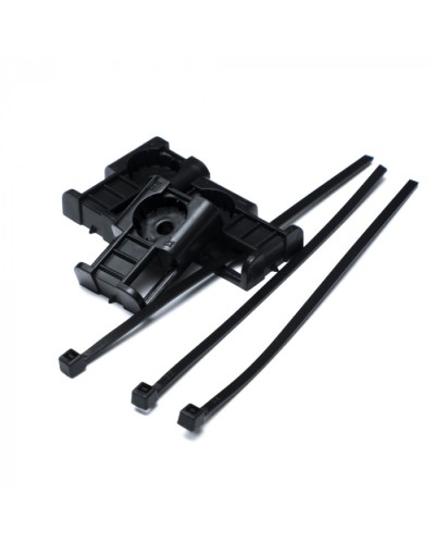 Комплекты крепления площадка для прямого монтажа черная со стяжкой 2,5х100 мм (100 шт) Промрукав (PR13.02513) в Москве Аксессуары для кабель-канала Pintop.ru