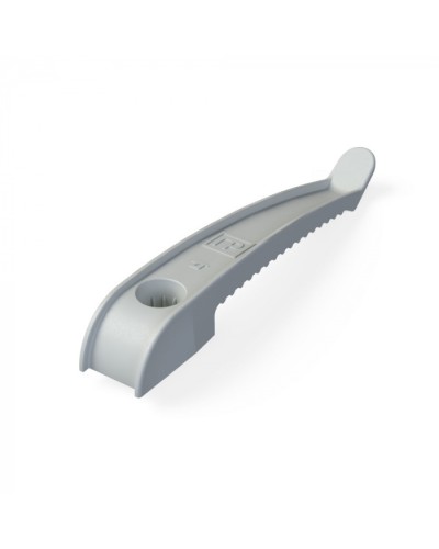 Держатель кабеля односторонний для прямого монтажа в гофроящике серый (200 шт/кор) Промрукав (PR13.0490) в Москве Аксессуары для кабель-канала Pintop.ru