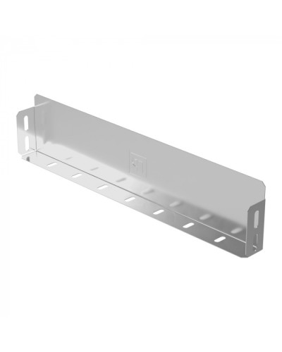 Заглушка лотка Стандарт INOX (AISI 304) 400х80 Промрукав (PR16.2486) в Москве Аксессуары для лотков Pintop.ru