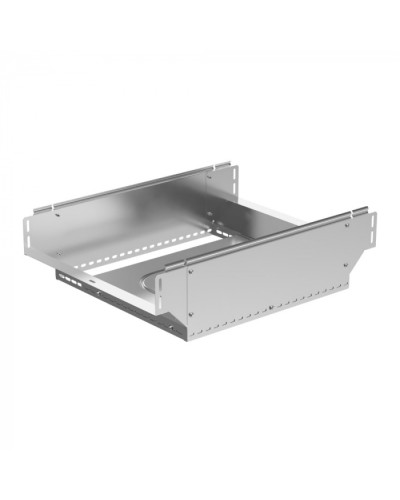 Ответвитель Т-образный вертикальный Стандарт INOX (AISI 304) 500х100 Промрукав (PR16.2735) в Москве Аксессуары для лотков Pintop.ru