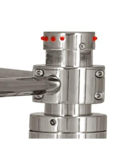 Кольцо разрезное для ограждения к роторному турникету ХРОМ Ростов-Дон в Москве Дополнительное оборудование для СКУД Pintop.ru