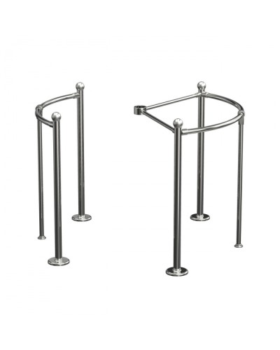 Ограждение Ростов-Дон Ол-р (Хром) ЛЮКС (0091) в Москве Ограждения Pintop.ru