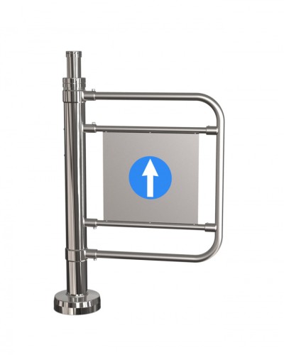 Калитка электромеханическая Ростов-Дон Ростов-Дон К32М-230 ХРОМ (без дуги) (0910-01) в Москве Калитки Pintop.ru