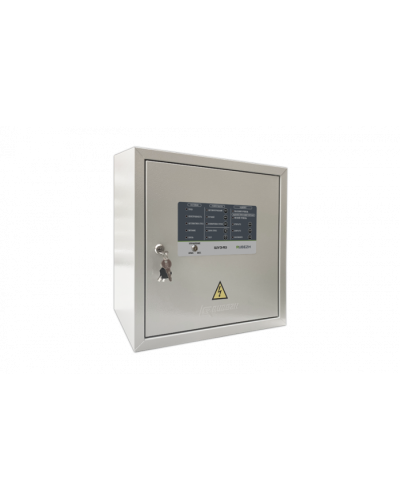 Шкаф управления адресный Рубеж ШУН/В-1,5-03-ПЧ-R3 (с моторным дросселем) в Москве Адресная система пожарной сигнализации РУБЕЖ Pintop.ru