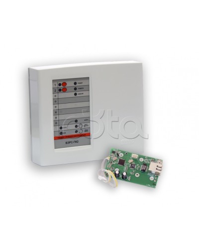 Прибор приемно-контрольный охрано-пожарный ВЭРС-ПК 2 LAN версия 3.2 в Москве Приемно-контрольные приборы Pintop.ru