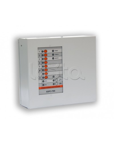 Прибор приемно-контрольный охрано-пожарный ВЭРС-ПК8М версия 3.2 в Москве Приемно-контрольные приборы Pintop.ru