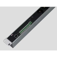 Управляемый блок розеток с мониторингом Rem MC3, 2*2 Schuko, 32 А, алюм.,19', колодка R-MC3-32-2x2S-440-K