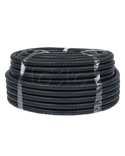 Труба гофр. негорючая безгалогеновая FRHF с протяжкой d25 мм (75 м) черная EKF-Plast (FRHF-25) в Москве Труба гофрированная Pintop.ru