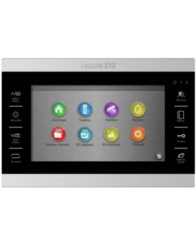 Видеодомофон Falcon Eye FE-70 ATLAS HD (Black) XL в Москве Абонентские видеоустройства Pintop.ru