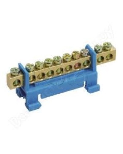 Шина нулевая с DIN-изолятором типа «Стойка» ШНИ-6х9-14-С-С IEK YNN10-69-14P-K07 в Москве Клеммные колодки Pintop.ru