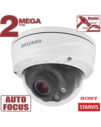 IP-камера видеонаблюдения купольная Beward SV2010DVZ в Москве IP-камеры Pintop.ru