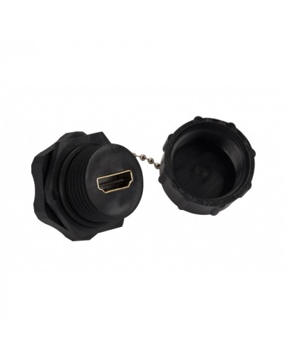 Модуль индустриальный соединительный HDMI LANMASTER LAN-OK-HDMI/180-WP в Москве Коммутационные изделия Pintop.ru