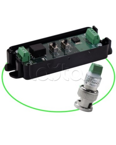 Комплект для передачи видеосигналов ИНФОТЕХ AVT-Nano Active SL в Москве Видеоусилители, Модуляторы, Делители Pintop.ru