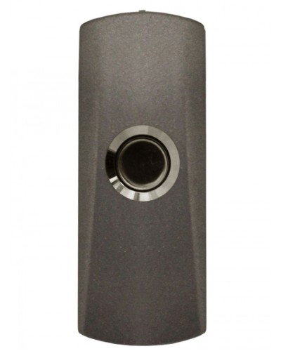 Накладная кнопка выхода без подсветки Tantos TS-CLICK (серебро) в Москве Кнопки выхода Pintop.ru