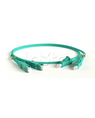 Патч-корд волоконно-оптический Hyperline FC-D2-503-SC/PR-SC/PR-H-2M-LSZH-AQ в Москве Патч-корды оптические Pintop.ru