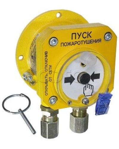 Взрывозащищенный ручной извещатель Спектрон-512-Exd-А-УДП-01-Modbus в Москве Пожарные извещатели (Ex) Pintop.ru