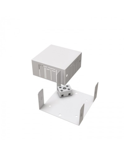 Коробка монтажная огнестойкая металлическая КМОМ (8к х 10мм) 75х75х37 IP 31 ПожТехКабель (070-029) в Москве Распределительные коробки Pintop.ru