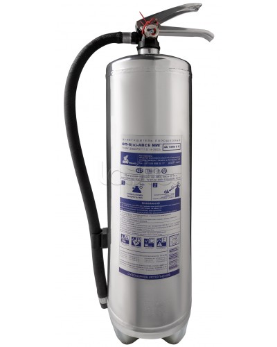 Огнетушитель ПОЖТЕХНИКА ОП-6(з) МИГ d156 нерж. d156 ( в Москве Огнетушители Pintop.ru