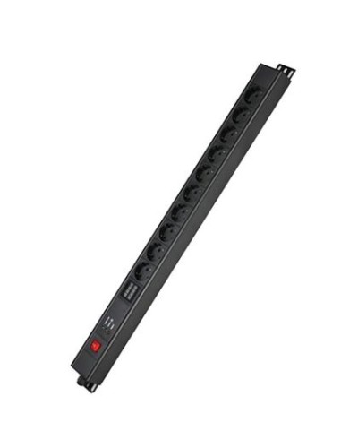 Блок распределения питания вертикальный для 19 шкафов DKC R5VSH10SWOPAM в Москве Блоки розеток Pintop.ru