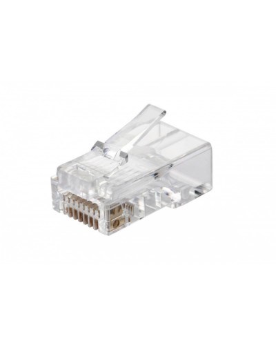 Вилка RJ45 Q-PLUG, категория 5e, UTP, для полевой установки, без цвета, упаковка 50 штук Eurolan 13A-U5-11WT в Москве Коннекторы Pintop.ru