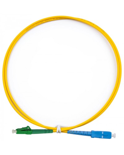 Шнур оптический simplex LC/APC-SC/UPC 9/125 sm 10м LSZH Cabeus FOP(s)-9-LC/APC-SC/UPC-10m в Москве Патч-корды оптические Pintop.ru