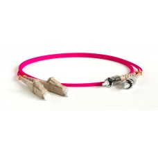 Патч-корд волоконно-оптический Hyperline FC-D2-504-LC/PR-ST/PR-H-3M-LSZH-MG