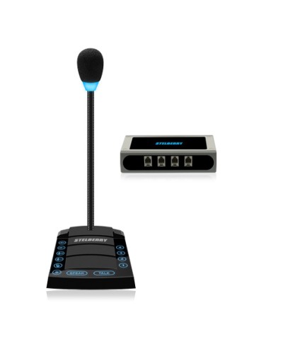 Устройства переговорное 4-канальное STELBERRY S-740 в Москве Переговорные устройства Pintop.ru