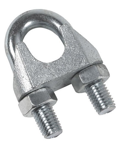 Зажим троса D3 усиленный ПожТехКабель (890-510) в Москве Трос и аксессуары Pintop.ru