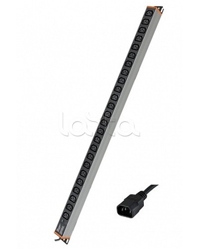 Блок распределения питания вертикальный для 19 шкафов DKC R5VIEC24PIC14 в Москве Аксессуары для стоек и шкафов Pintop.ru