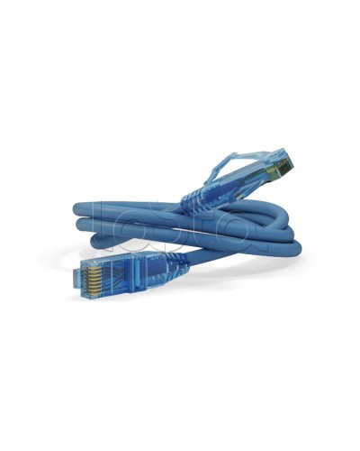 Патч-корд RJ45-RJ45, 4 пары, UTP, кат.6, LSZH (3м) Hyperline PC-LPM-UTP-RJ45-RJ45-C6-3M-LSZH-BL в Москве Патчкорды (медные) Pintop.ru