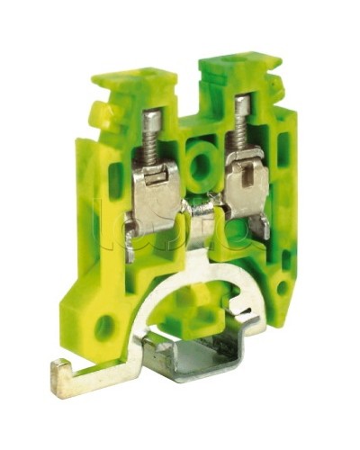 Зажим для заземления желт.зелен 2,5 кв.мм DKC ZTR110 в Москве Крепежные изделия Pintop.ru