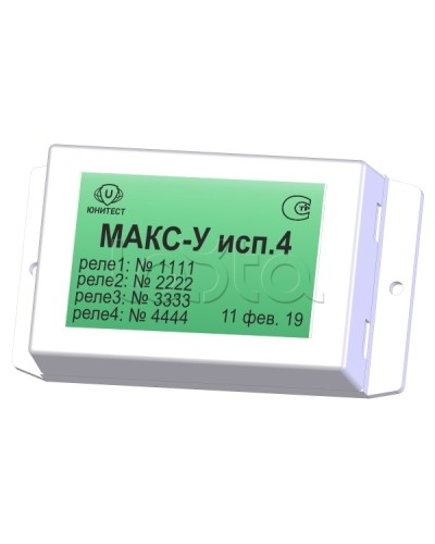 Модуль адресный управляющий Юнитест МАКС-У исп.4 в Москве Адресная система пожарной сигнализации Юнитест Pintop.ru