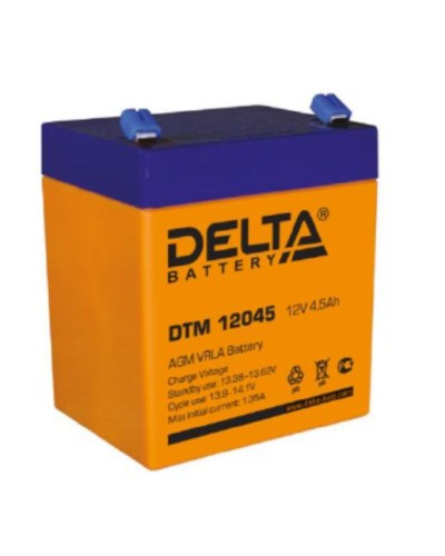 Аккумулятор свинцово-кислотный Delta DTM 12045 в Москве Электротехническое оборудование Pintop.ru