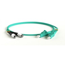 Патч-корд волоконно-оптический Hyperline FC-D2-503-SC/PR-ST/PR-H-5M-LSZH-AQ