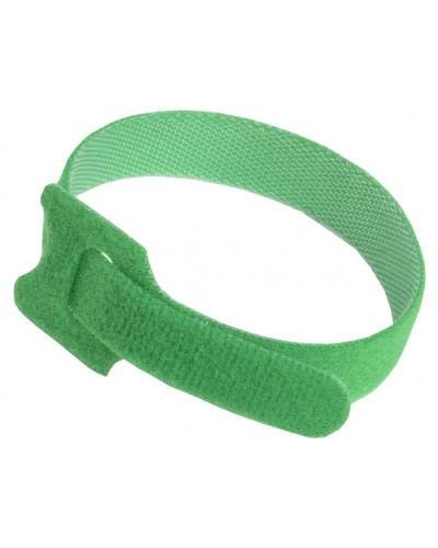 ITK Хомут-липучка ХКл 14х310мм с м/з зеленый (100шт) (HKVG-W14-L310) в Москве Стяжки-хомуты Pintop.ru