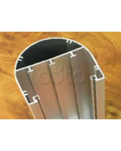 Колонна алюминевая под суппорт (односторонняя) 660мм Экопласт 70166 в Москве Системы лючков и колонн Pintop.ru