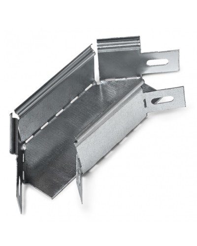 Угол плоский 45° 500x80 (1,0) ПожТехКабель (548-126) в Москве Аксессуары для лотков Pintop.ru