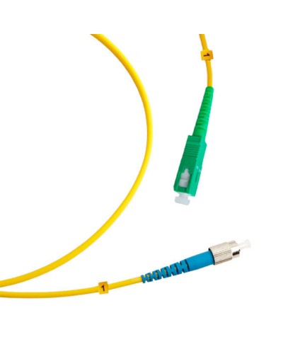 Шнур оптический simplex SC/APC-FC/UPC 9/125 sm 1,5м LSZH Cabeus FOP(s)-9-SC/APC-FC/UPC-1,5m в Москве Патч-корды оптические Pintop.ru