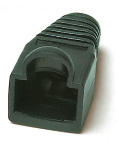 Изолирующий колпачок для разъемов RJ-45, черный (10 шт.) Hyperline BOOT-BK-10 в Москве Коннекторы и разъемы Pintop.ru