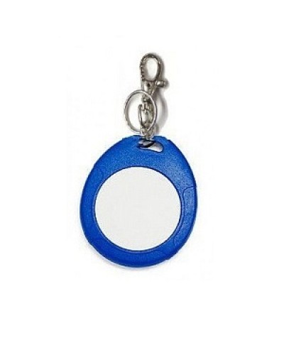 Брелок IronLogic IL-07EBW(order), с кольцом, синий + белый (номера по порядку) в Москве Оптовые идентификаторы Pintop.ru
