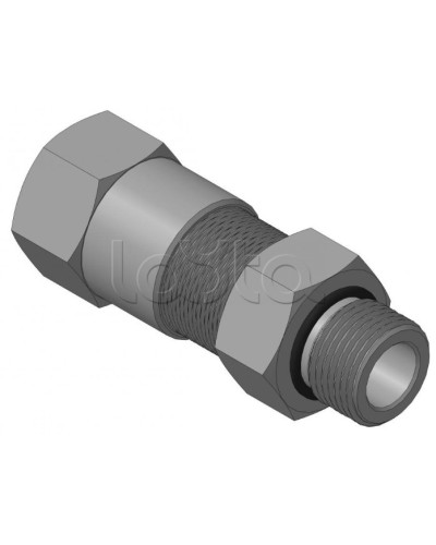 Кабельный ввод для бронированного кабеля с уплотнением внутренней оболочки кабеля резьбой G1/2, внешним диаметром кабеля Dm=14-18 мм и проходным диаметром кабеля d=8-12 мм Спектрон КВБ-18/12-Н-G1/2 в Москве Аксессуары для кабель-канала Pintop.ru