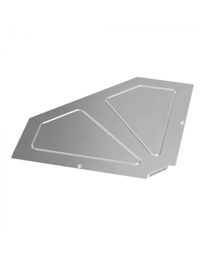 Крышка угла горизонтального 90 градусов Стандарт INOX (AISI 304) 600 Промрукав (PR16.3522) в Москве Аксессуары для лотков Pintop.ru