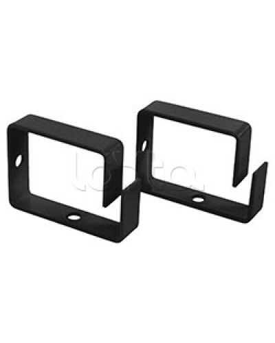 Кольцо организационное для укладки кабеля Cabeus MCR-90-BK в Москве Аксессуары для стоек и шкафов Pintop.ru