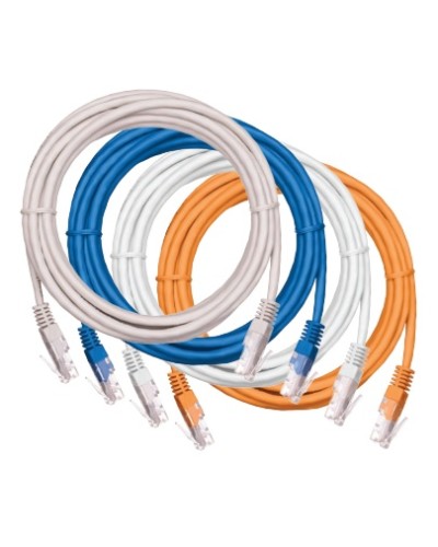 Шнур коммутационный NETLAN U/UTP 4 пары, Кат.5е (Класс D), 100МГц, 2хRJ45/8P8C, T568B, заливной, многожильный, BC (чистая медь), PVC нг(B), белый, 1,5м, уп-ка 10шт. NETLAN EC-PC4UD55B-BC-PVC-015-WT-10 в Москве Патчкорды (медные) Pintop.ru