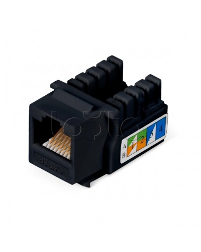 Вставка Cabeus KJ-RJ45-Cat.6-90-BK в Москве Модули Keystone Pintop.ru