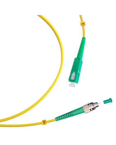 Шнур оптический simplex FC/APC-SC/APC 9/125 sm 25м LSZH Cabeus FOP(s)-9-FC/APC-SC/APC-25m в Москве Патч-корды оптические Pintop.ru