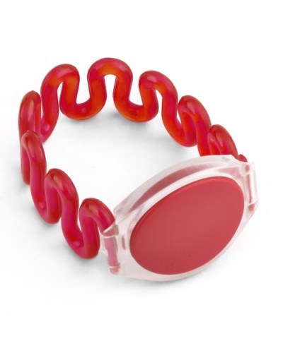 Браслет TS пружинный (красный) Tantos Temic в Москве Дополнительное оборудование для СКУД Pintop.ru