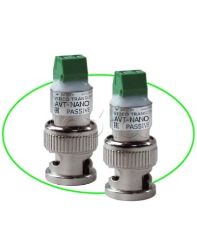 Комплект пассивных приемопередатчиков ИНФОТЕХ AVT-Nano Passive XL в Москве Видеоусилители, Модуляторы, Делители Pintop.ru