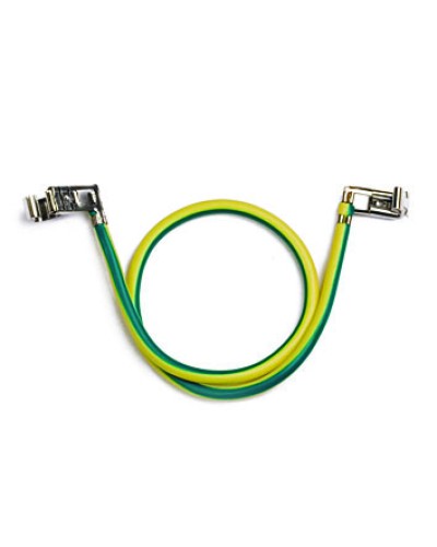 Провод заземления с клеммами для соединения основания и крышки короба, 300 мм DKC (E0001BC) в Москве Аксессуары для кабель-канала Pintop.ru