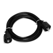 Патч-корд индустриальный RJ45 - RJ45, 4 пары, FTP, категория 6, 5 м, черный LANMASTER LAN6-S45-45-5.0-WP